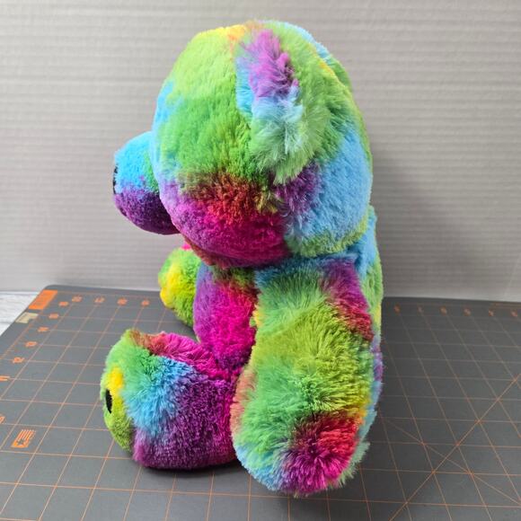 Breezy Progressive Plush Tie Dye Bear with Bow 2016 style 290881 - Picture 4 of 15